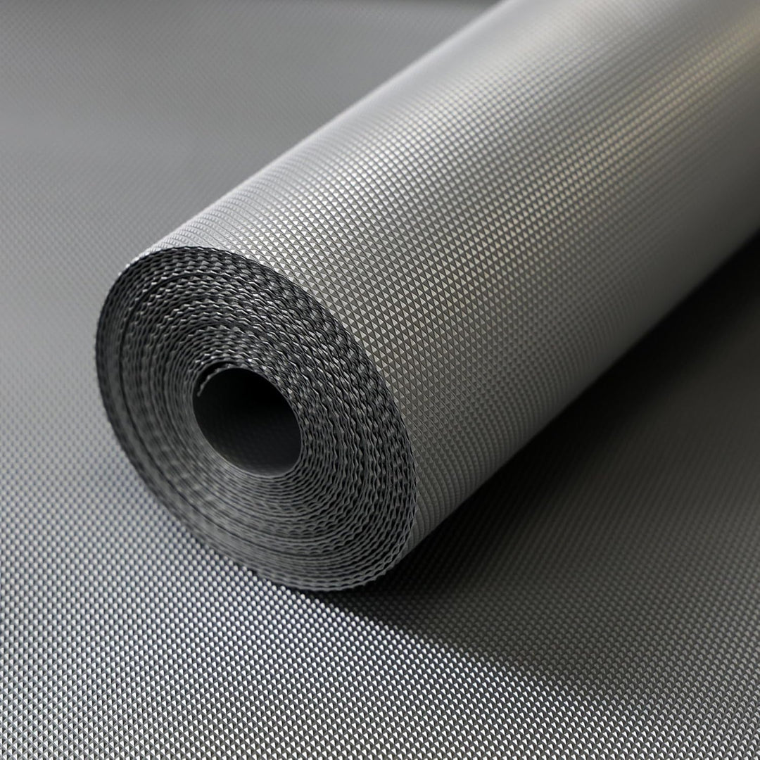 IQRA 1 mm Thick, Anti-Slip EVA Mat for Kitchen Drawer, Cupboard, Wardrobe, Refrigerator Shelf Liner, Round Bump Dots. Ultra Premium Range 670 GSM