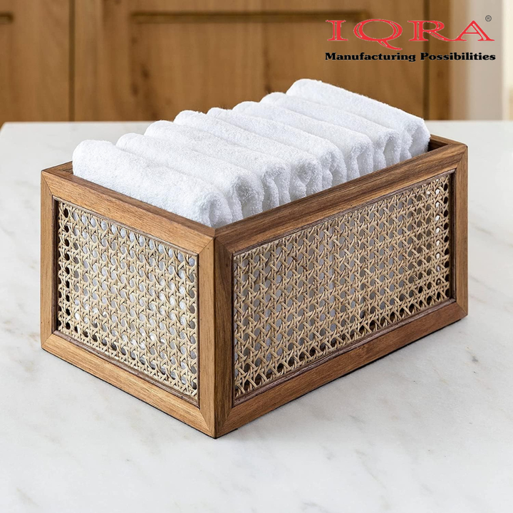 IQRA Webbing Plastic Cane Webbing for Caning Projects Natural Pre - Woven Open Mesh Cane - PE Rattan Cane Webbing Rattan Roll Cabinet Chair