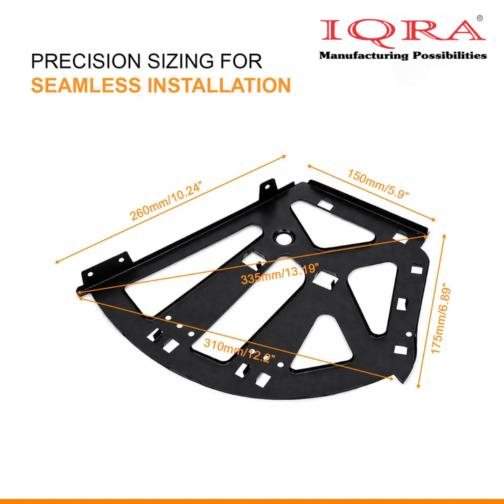 IQRA 3 Layers Shoes Rack Cabinet Fitting, Shoe Rack Drawer Hinge, Easy Install, for 3 Layer Pull Down Shoes Organizer and Footwear Cabinet (Black )