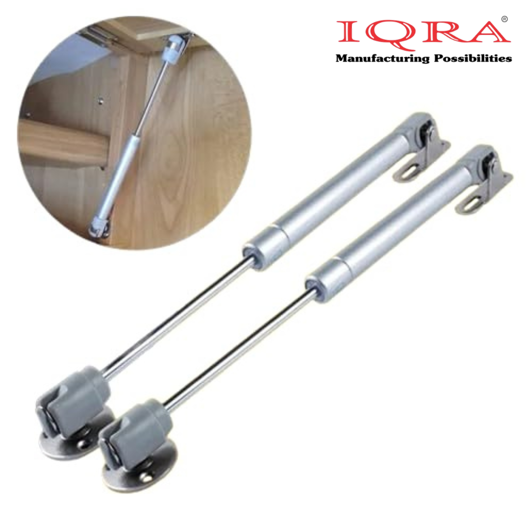 IQRA Hydraulics Gas Spring Stay STRUT Pneumatic Lift Support Cabinet Hinges Support (Pack of 2 PCS)