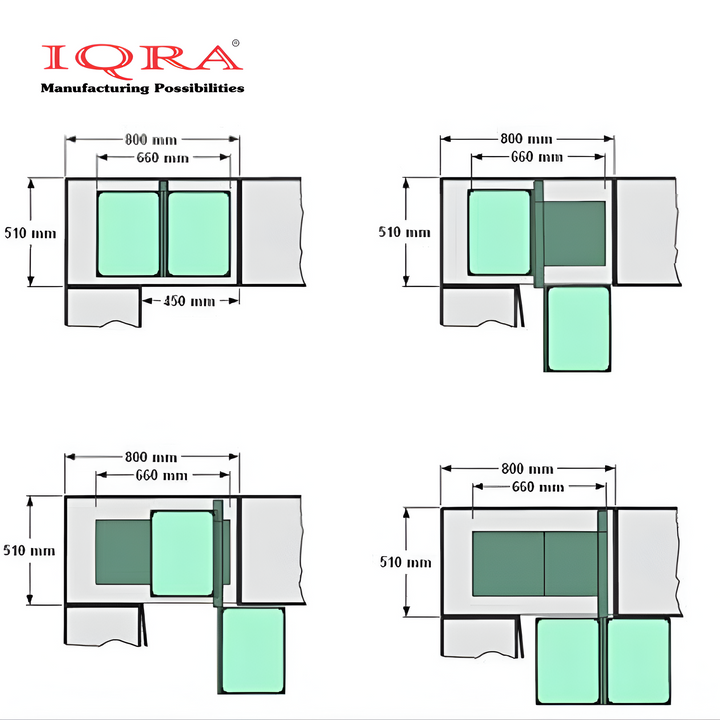 IQRA Universal Magic Corner Soft Close - 900 mm