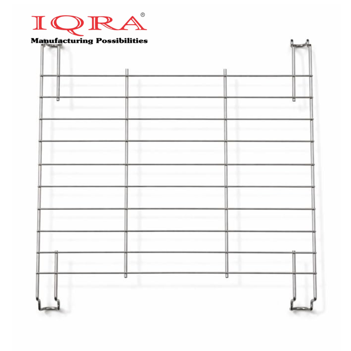 IQRA Universal Induction Infrared Grill Stand for Cooktop | Stainless Steel Cooking Stand for Induction, Infrared & Gas Stove | Heat Resistant Grill Rack for Roasting, Grilling & Cooking