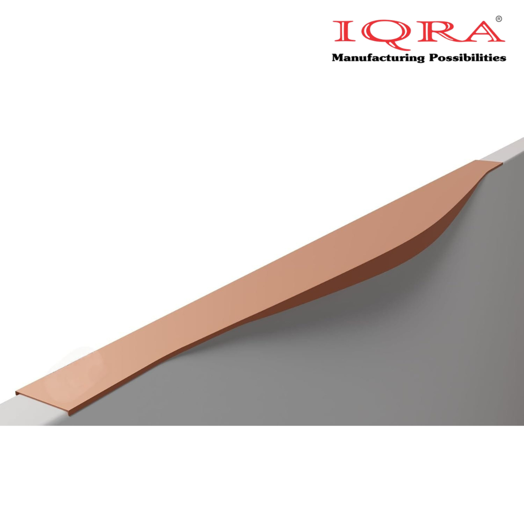 IQRA Profile Handle for Kitchen Cabinet Aluminum Drawer Profile Handle/Wardrobe Pull Handle for Home/Office/Hotel P2