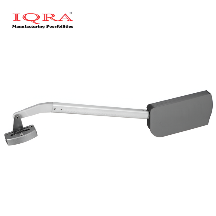 IQRA Hydraulic Bi-Fold Pneumatic Single Door Cabinet Hinge Support Lift Up, Verticle Two Door Pneumatic Mechanism Hinges..Kitchen Cabinet Single Door Bi-Fold Lifting System