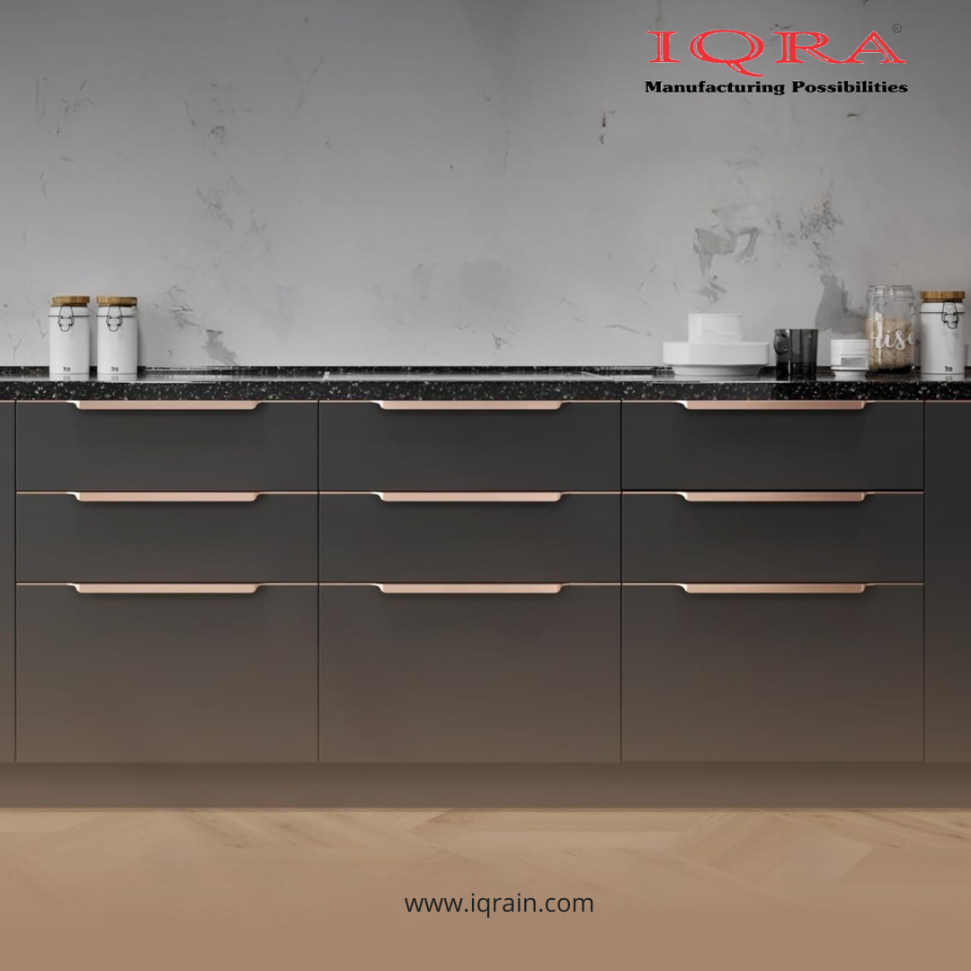Profile Handle for Kitchen Cabinet Alluminium Drawer Profile Handle/Wardrobe Pull Handle for Home/Office/Hotel P3