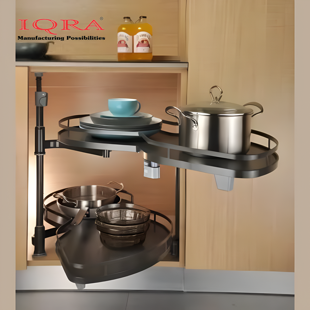 IQRA Kitchen Swing Tray Magic Corner with Soft Close