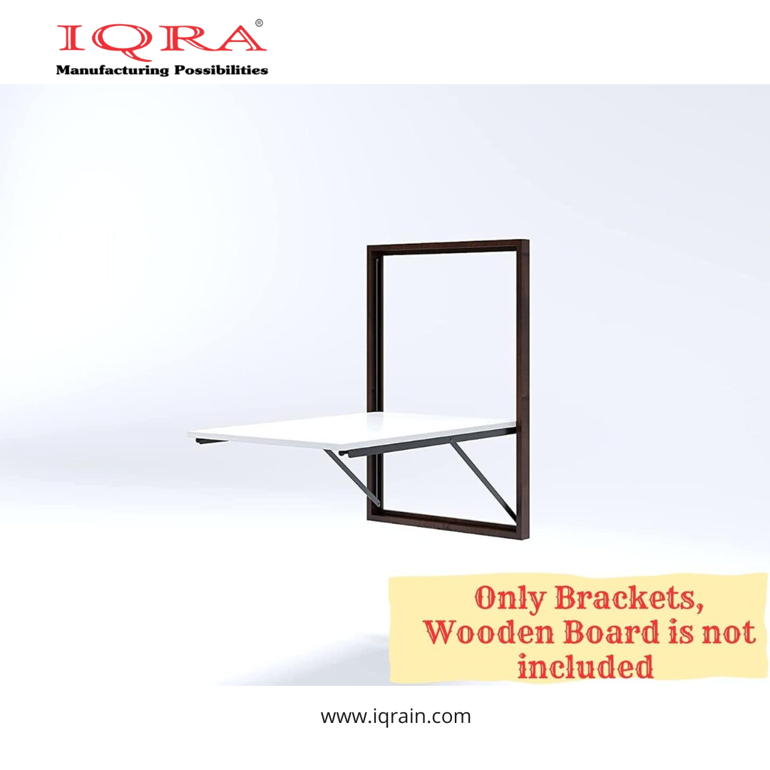 IQRA Mild Steel Aurora Folding Dining Table Bracket Fitting