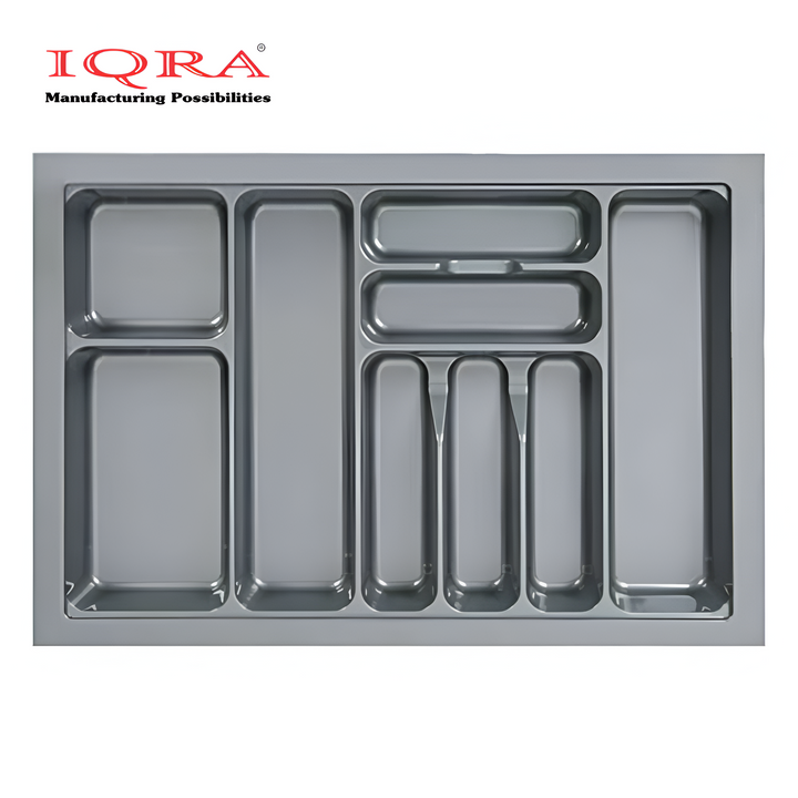 IQRA Cutlery Tray For Kitchen Drawer/Cutlery Storage Organizer Tray For Modular Kitchen Drawer
