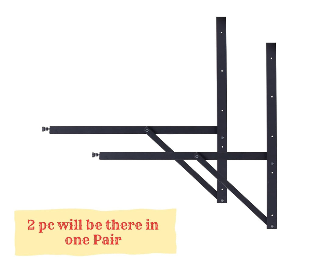 IQRA Mild Steel Aurora Folding Dining Table Bracket Fitting