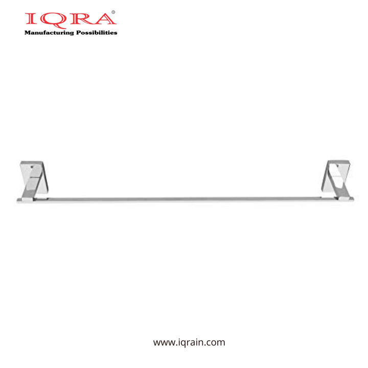 IQRA Stainless Steel Towel Rod Holder/Towel Rod 24 Inch/Towel Rod for Bathroom