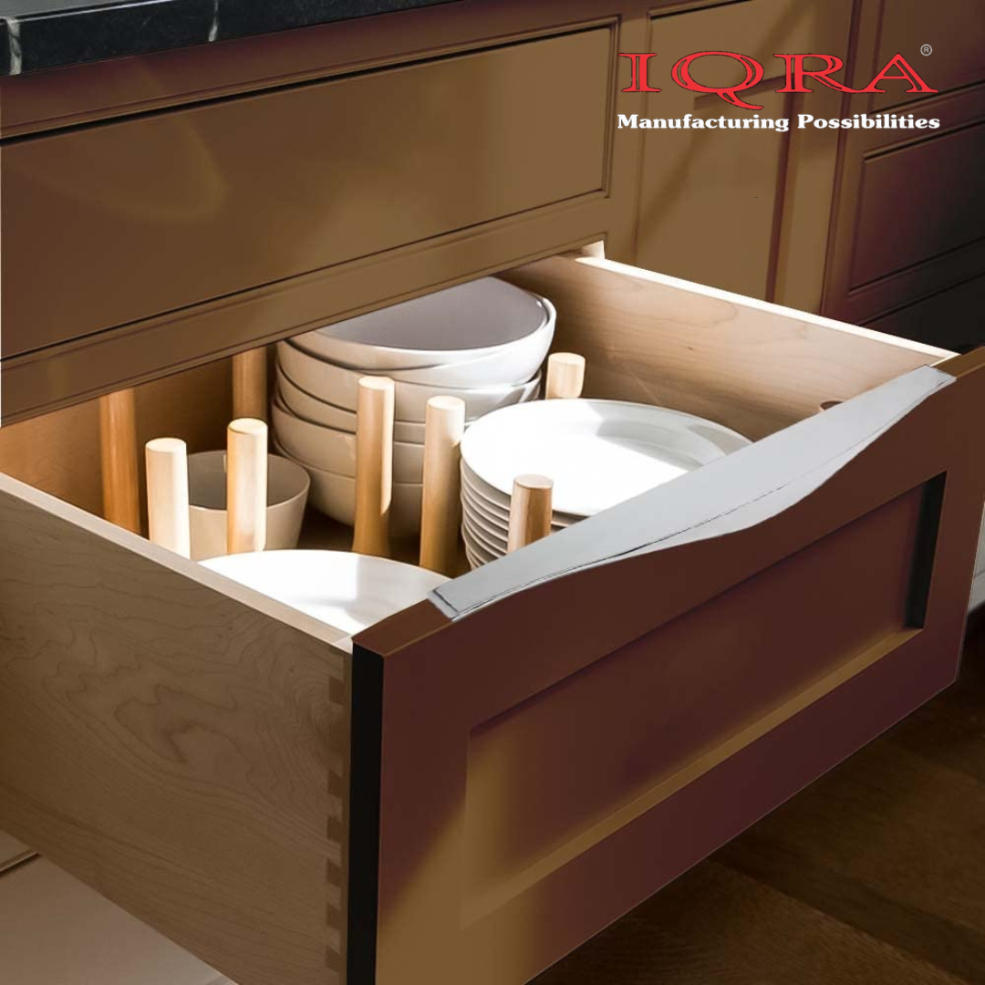 IQRA Profile Handle for Kitchen Cabinet Aluminum Drawer Profile Handle/Wardrobe Pull Handle for Home/Office/Hotel P2