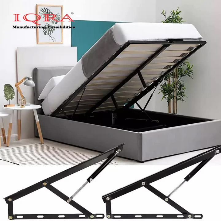 IQRA Gas Pumps with Frame, Double Bed Lifter Fitting Hydraulic (Code:- Gas pump with frame), Size- 60 - 36"", Set of 1 of 2 Frame & 2 pcs Hydraulic Gas Pump.