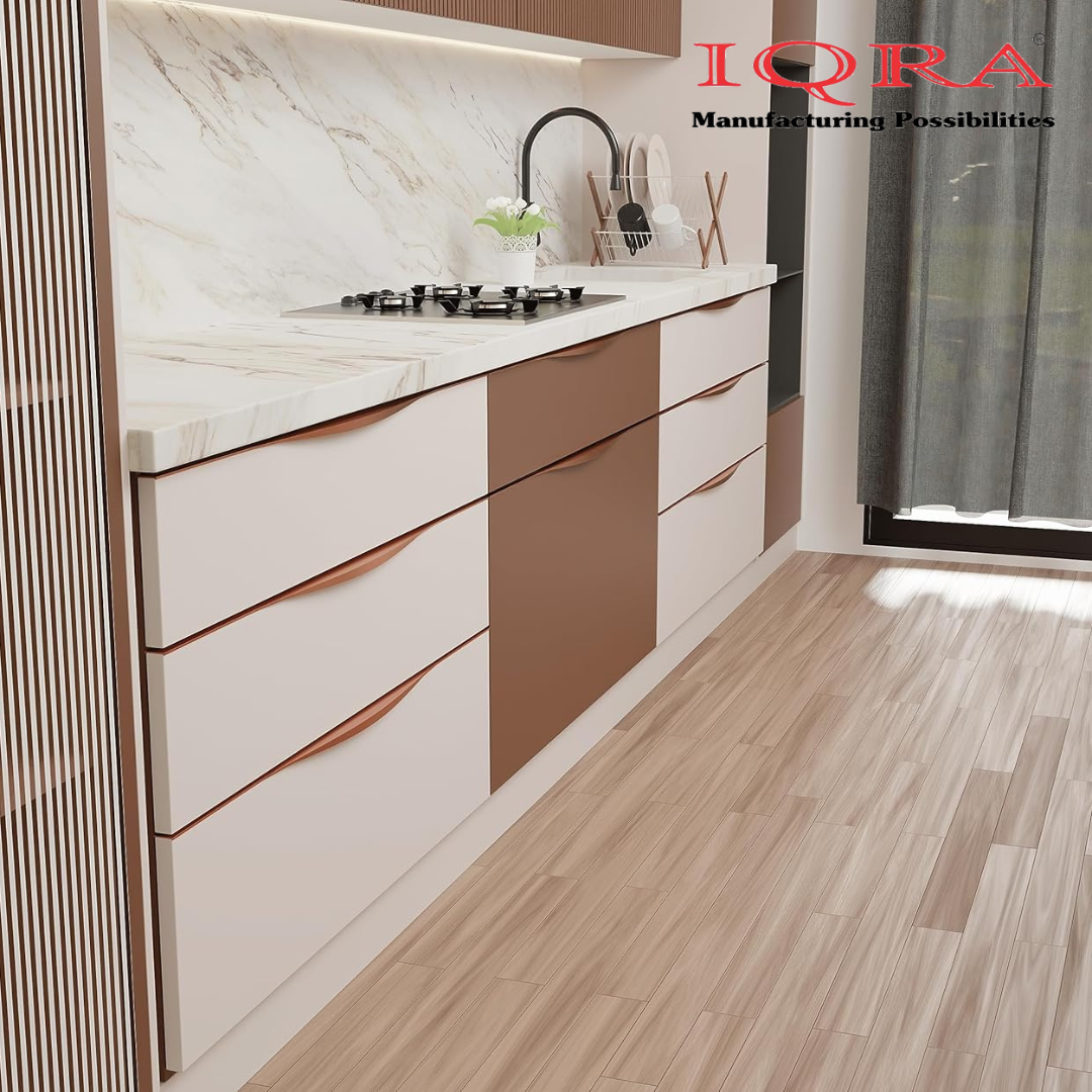 IQRA Profile Handle for Kitchen Cabinet Aluminum Drawer Profile Handle/Wardrobe Pull Handle for Home/Office/Hotel P2