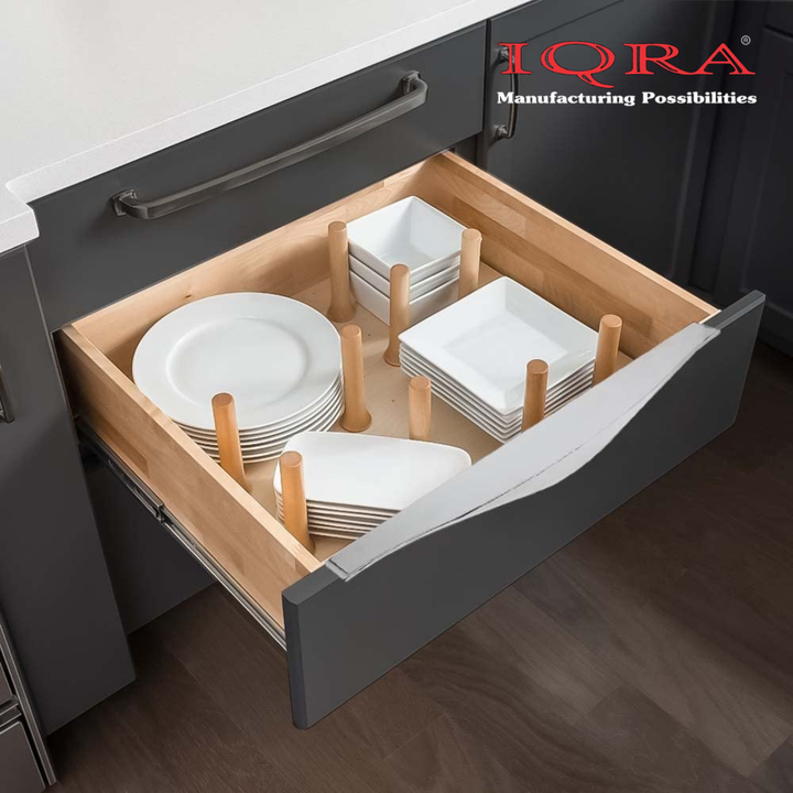 IQRA Profile Handle for Kitchen Cabinet Aluminum Drawer Profile Handle/Wardrobe Pull Handle for Home/Office/Hotel P2