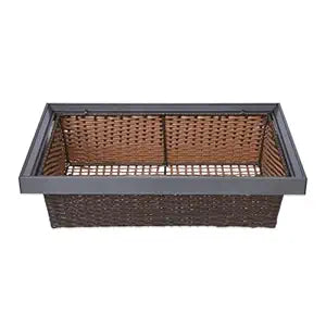 IQRA Soft Close Wardrobe Rattan Basket