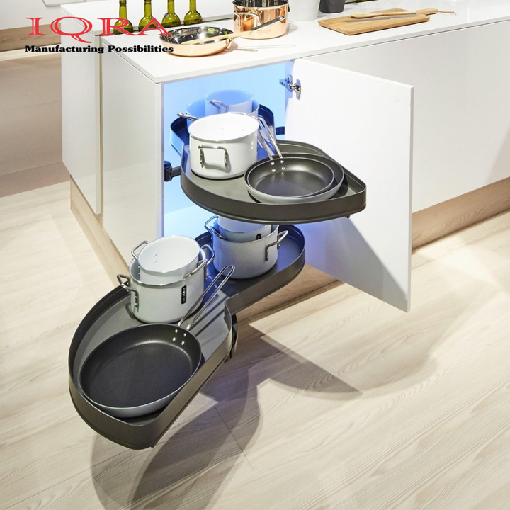 IQRA Kitchen Swing Tray Magic Corner with Soft Close
