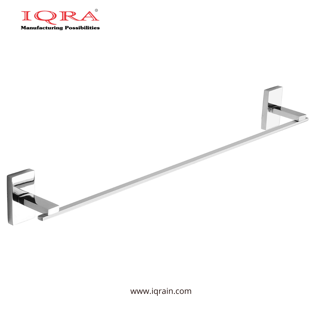 IQRA Stainless Steel Towel Rod Holder/Towel Rod 24 Inch/Towel Rod for Bathroom