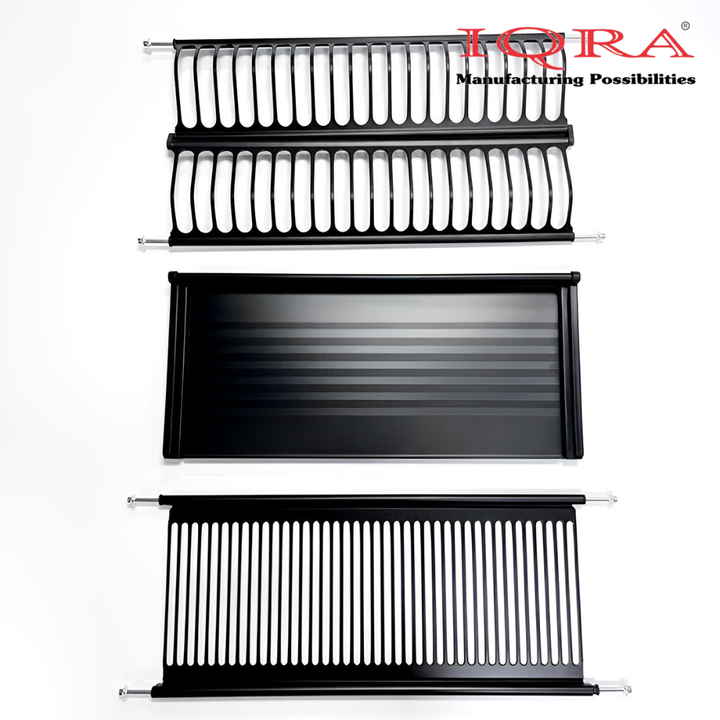 IQRA Stainless Steel Dish Plate Rack Drainer GTPT for Kitchen, Set of 3pcs