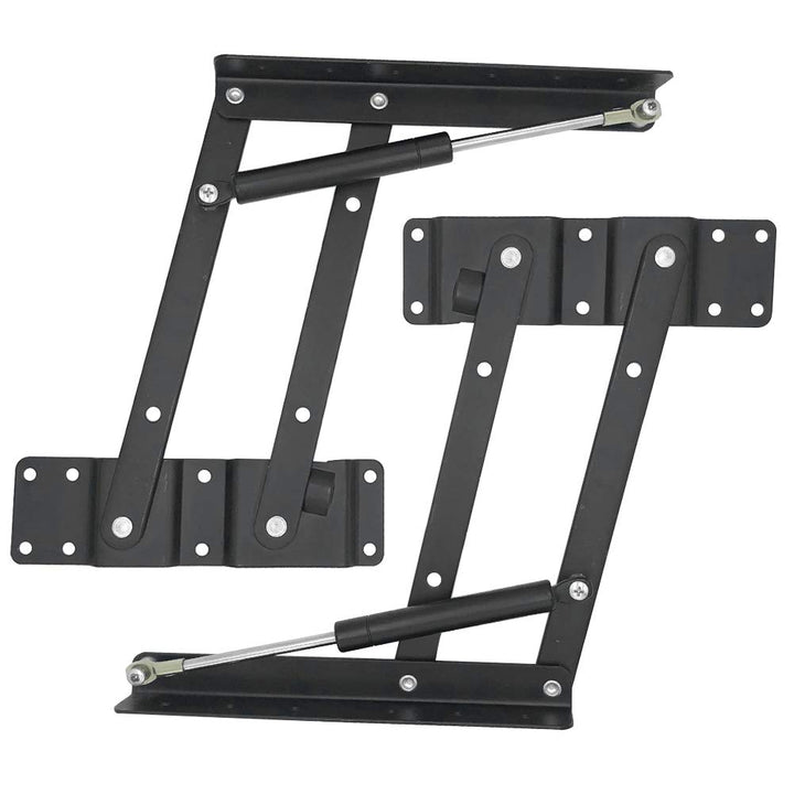 IQRA 1 Pair Folding Lift up Top Table Mechanism Hardware Fitting Hinge, Teapoy Coffee Table Lifting Frame