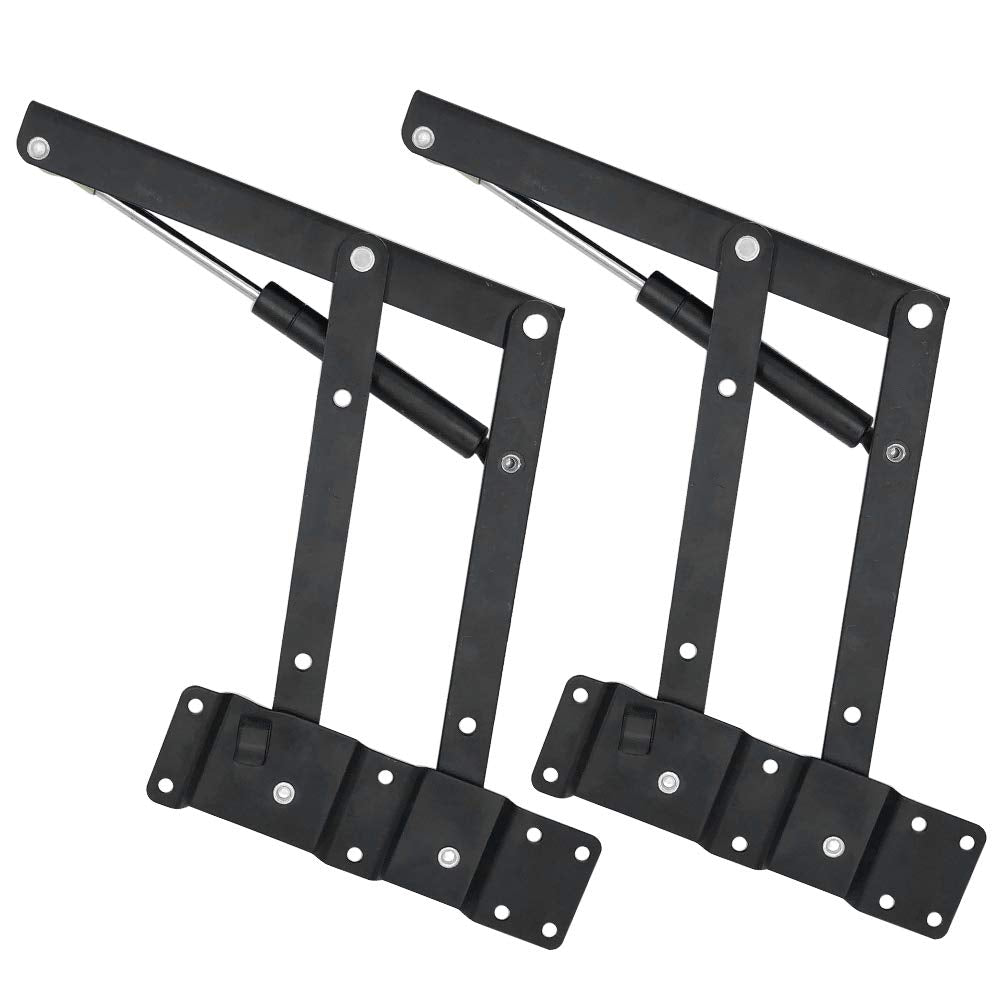 IQRA 1 Pair Folding Lift up Top Table Mechanism Hardware Fitting Hinge, Teapoy Coffee Table Lifting Frame