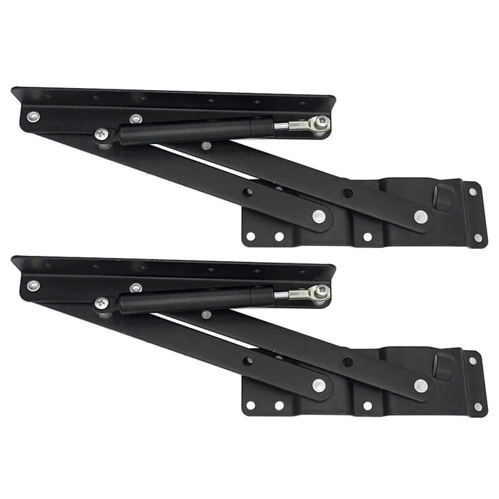 IQRA 1 Pair Folding Lift up Top Table Mechanism Hardware Fitting Hinge, Teapoy Coffee Table Lifting Frame