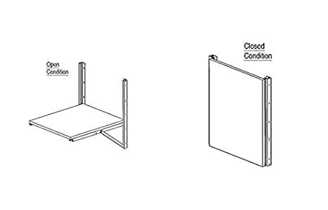 IQRA Mild Steel Aurora Folding Dining Table Bracket Fitting