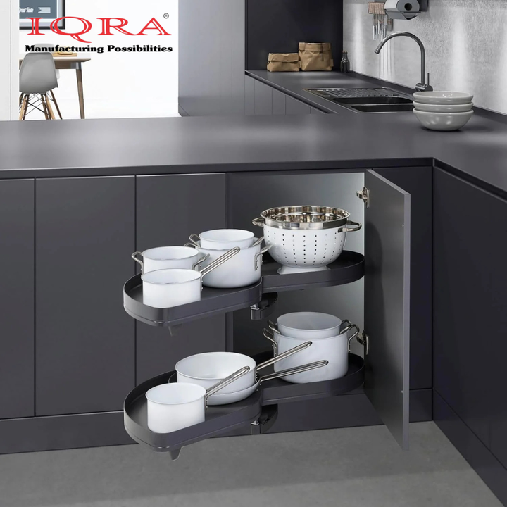 IQRA Kitchen Swing Tray Magic Corner with Soft Close
