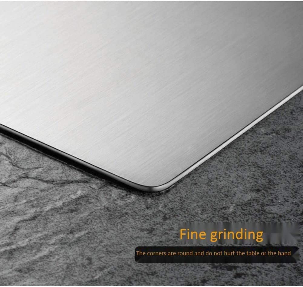 IQRA Stainless Steel Worktop Platform Kitchen Cutting Board Board for Vegetables Fruits Healthy Safe Durable, Countertop