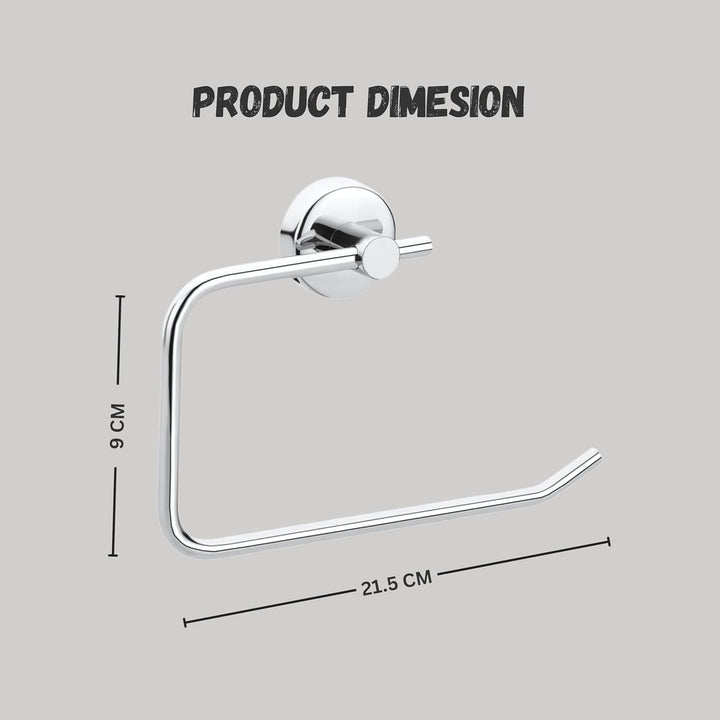 IQRA Stainless Steel Napkin Ring/Towel Ring/Napkin Holder/Bathroom Hanger/Towel Hanger for Kitchen & Wash Basin Area/Bathroom Accessories