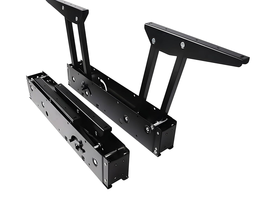 IQRA Lift Up Coffee Table into Dining Table Space Saving Hardware Mechanism Hinges with Hydraulic Soft Closing System