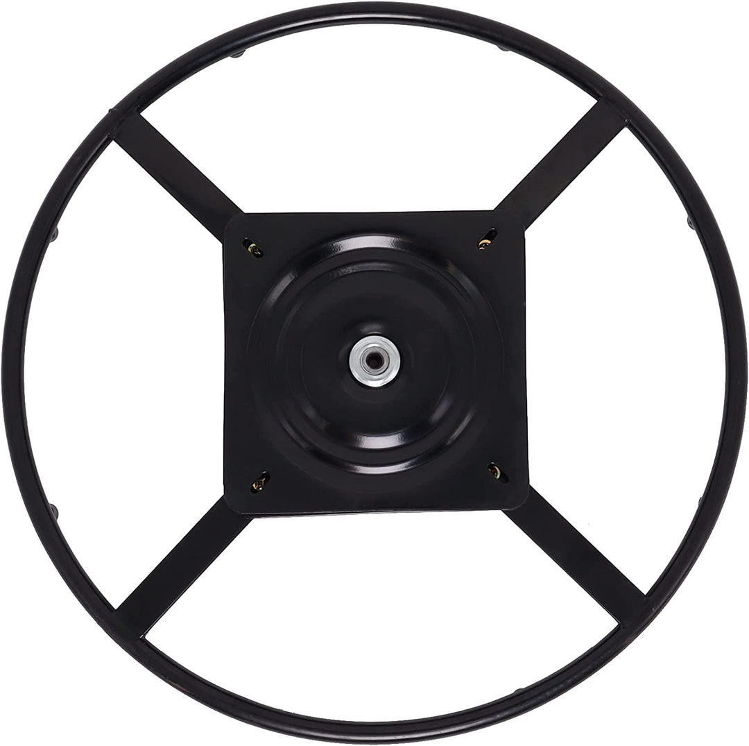 IQRA 24" Replacement Ring Base w Swivel Chair Furniture Base with Plate for Recliner Sofa Chairs, 360 Degrees Rotate