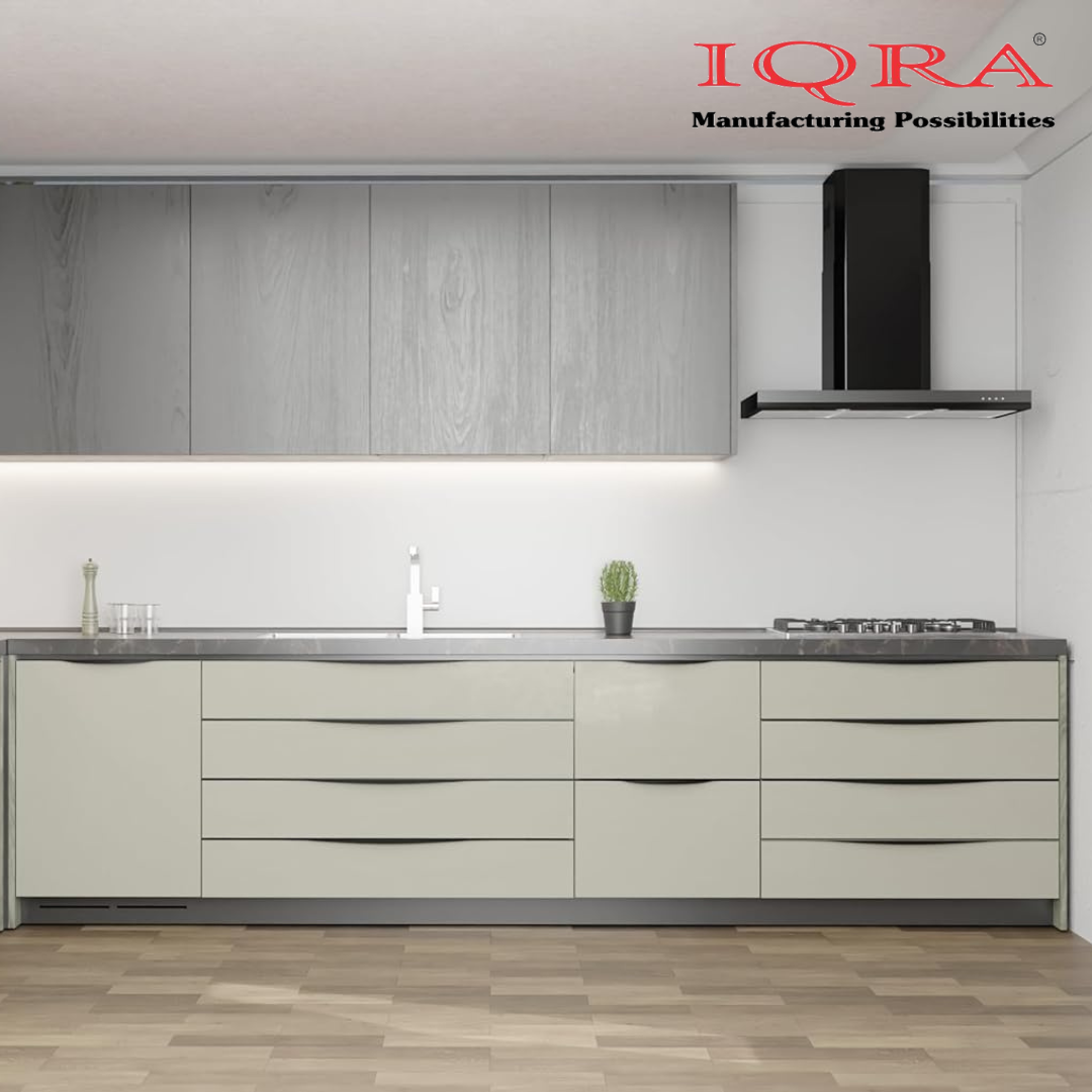 IQRA Profile Handle for Kitchen Cabinet Aluminum Drawer Profile Handle/Wardrobe Pull Handle for Home/Office/Hotel P2