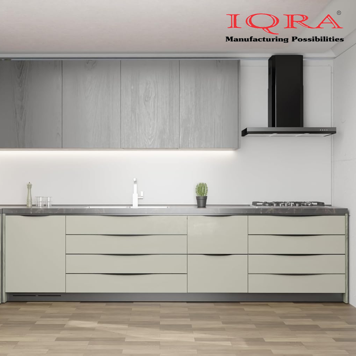 IQRA Profile Handle for Kitchen Cabinet Aluminum Drawer Profile Handle/Wardrobe Pull Handle for Home/Office/Hotel P2