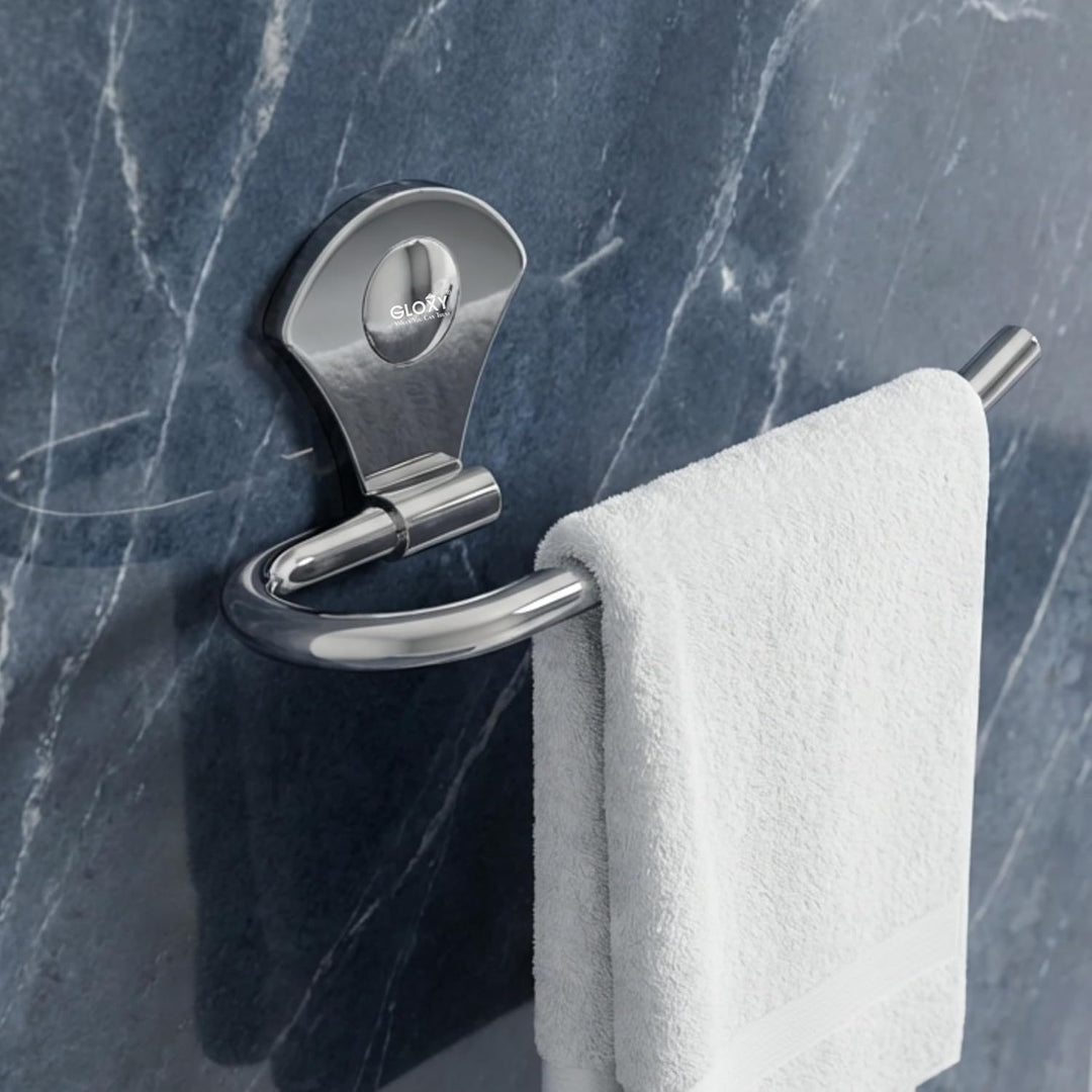 IQRA Stainless Steel Napkin Ring/Towel Ring/Napkin Holder/Bathroom Hanger/Towel Hanger for Kitchen & Wash Basin Area/Bathroom Accessories