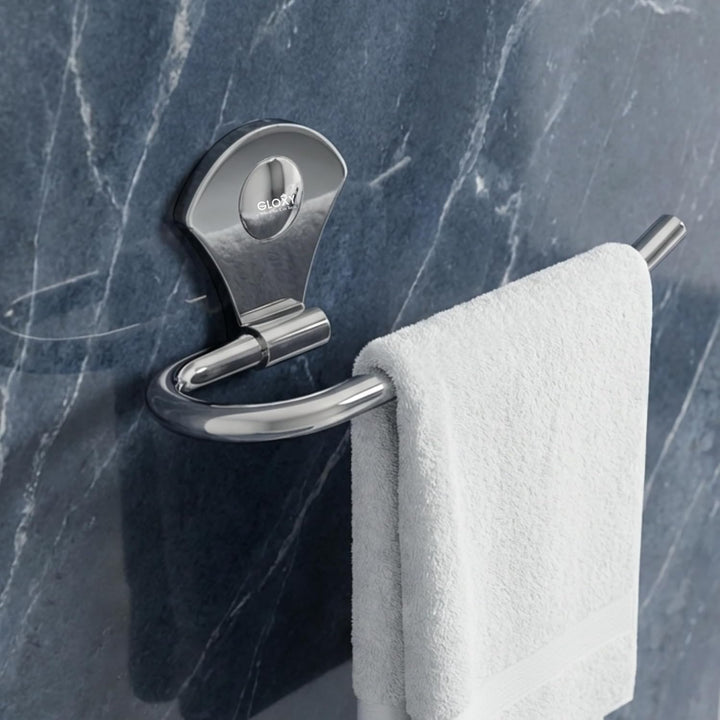 IQRA Stainless Steel Napkin Ring/Towel Ring/Napkin Holder/Bathroom Hanger/Towel Hanger for Kitchen & Wash Basin Area/Bathroom Accessories