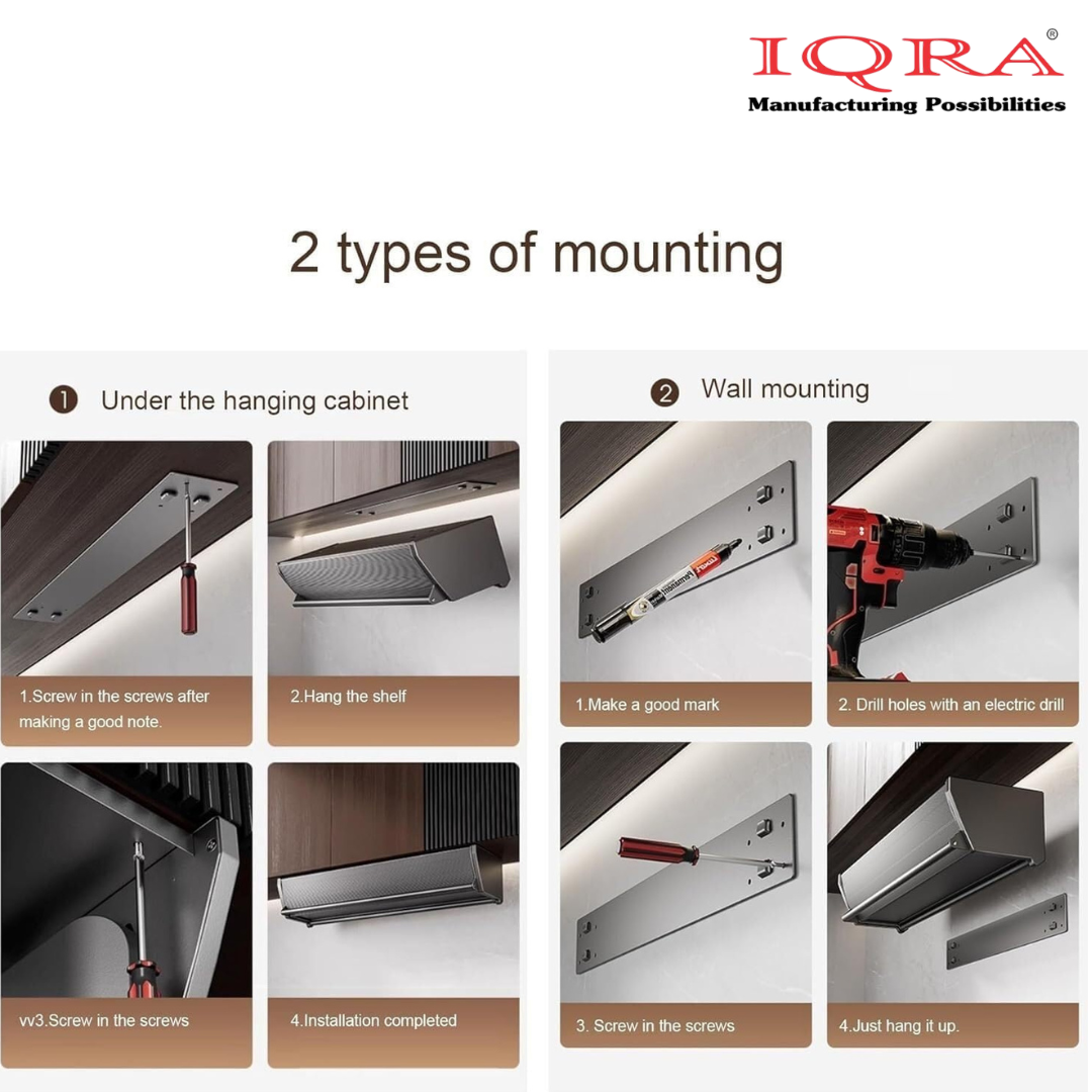 IQRA Kitchen Cosario Spice Cabinet Storage Rack Unit