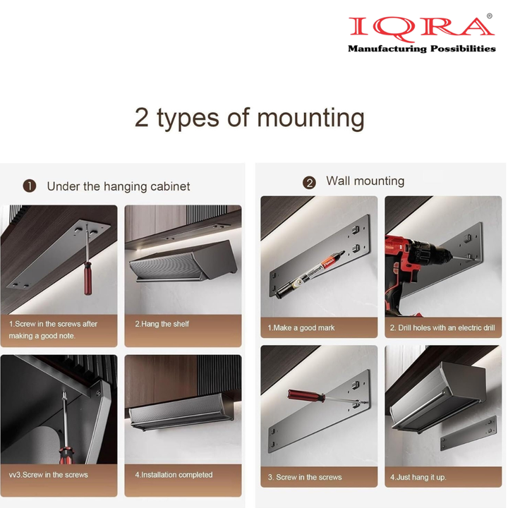 IQRA Kitchen Cosario Spice Cabinet Storage Rack Unit