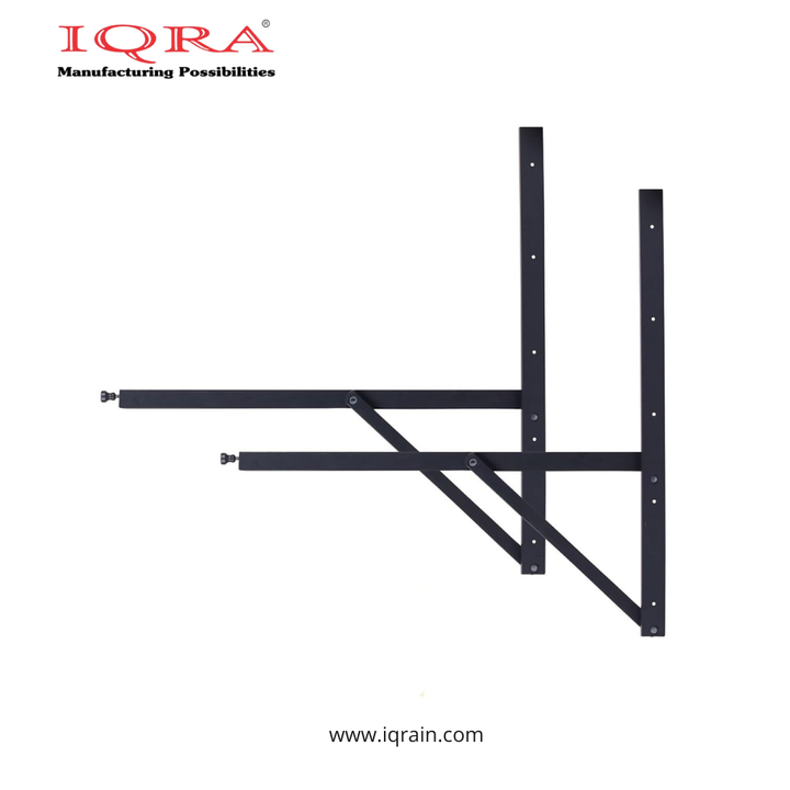 IQRA Mild Steel Aurora Folding Dining Table Bracket Fitting