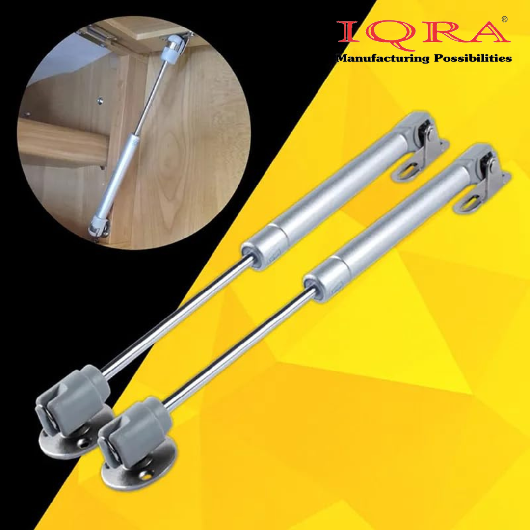 IQRA Hydraulics Gas Spring Stay STRUT Pneumatic Lift Support Cabinet Hinges Support (Pack of 2 PCS)