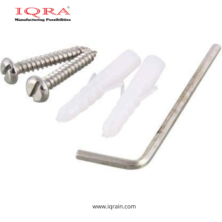 IQRA Stainless Steel 304 Grade Chrome Finished Round Napkin Ring/Towel Ring/Napkin Holder/Towel Hanger/Towel Holder for Bathroom/Kitchen/Wash Basin (Silver)"