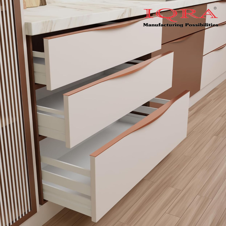 IQRA Profile Handle for Kitchen Cabinet Aluminum Drawer Profile Handle/Wardrobe Pull Handle for Home/Office/Hotel P2