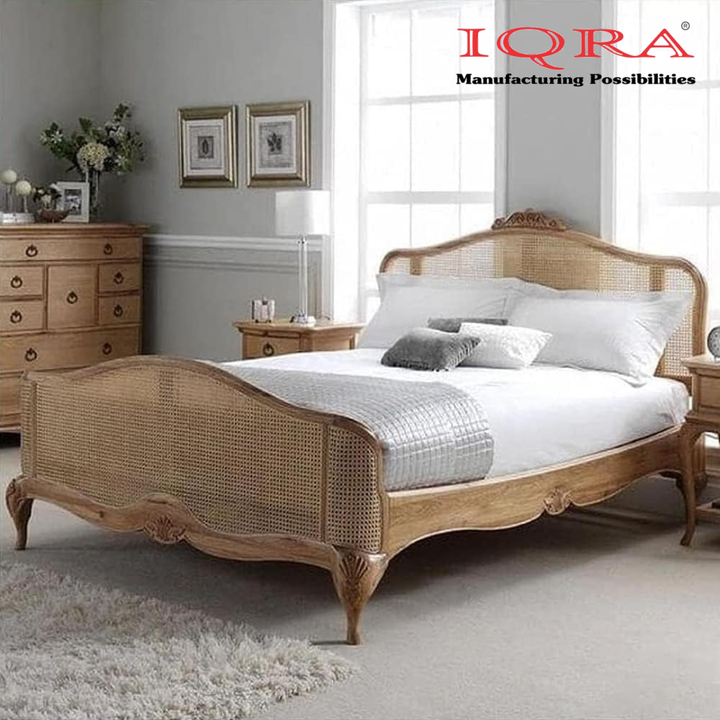 IQRA Webbing Plastic Cane Webbing for Caning Projects Natural Pre - Woven Open Mesh Cane - PE Rattan Cane Webbing Rattan Roll Cabinet Chair