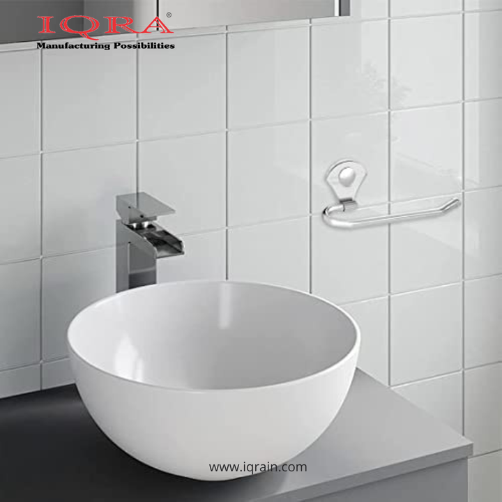 IQRA Stainless Steel Napkin Ring/Towel Ring/Napkin Holder/Bathroom Hanger/Towel Hanger for Kitchen & Wash Basin Area/Bathroom Accessories