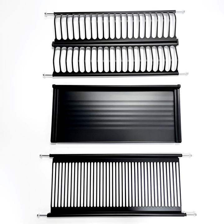 IQRA Dish Drainer Kitchen Rack Steel DISH RACK BLACK (GT-PT) Dark Series