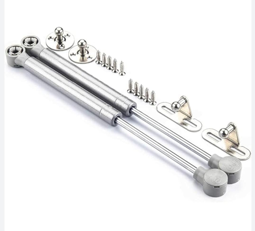 IQRA Hydraulics Gas Spring Stay STRUT Pneumatic Lift Support Cabinet Hinges Support (Pack of 2 PCS)