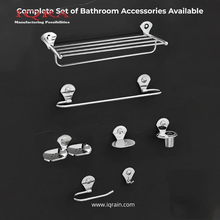 IQRA Stainless Steel Napkin Ring/Towel Ring/Napkin Holder/Bathroom Hanger/Towel Hanger for Kitchen & Wash Basin Area/Bathroom Accessories